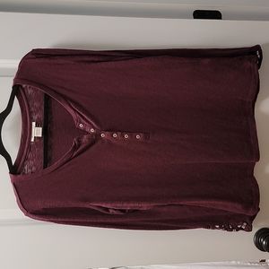 Ariat Deep Wine Henley